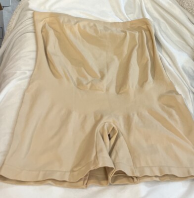 Womens Belly Bandit Basics Maternity Support Shorts - Nude Size Large