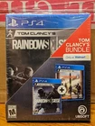 Tom Clancy’s Bundle Rainbow Six Siege And The Division 2 PS4 BRAND NEW & SEALED!
