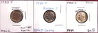 1985-P MINT STATE / 1985-D EXTRA FINE + / 1985-S HIGH END PROOF ROOSEVELT DIMES