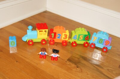 Lego Duplo 10847 Number Train- Incomplete-missing black cat | eBay