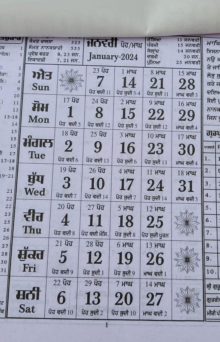 Nanakshahi Calendar 2025 Pdf In Punjabi Pdf Download Jemmy Loretta Calendar 2025 Nanakshahi