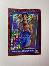 Jeremiah Robinson-Earl 21-22 Panini Donruss Optic Rated Rookie Choice Red #170