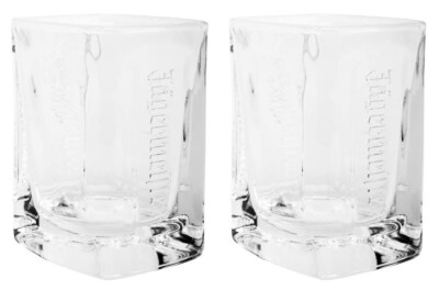 2x Original Jägermeister Manifest Schnaps Glas Shot - 2 Stück - NEU & OVP 