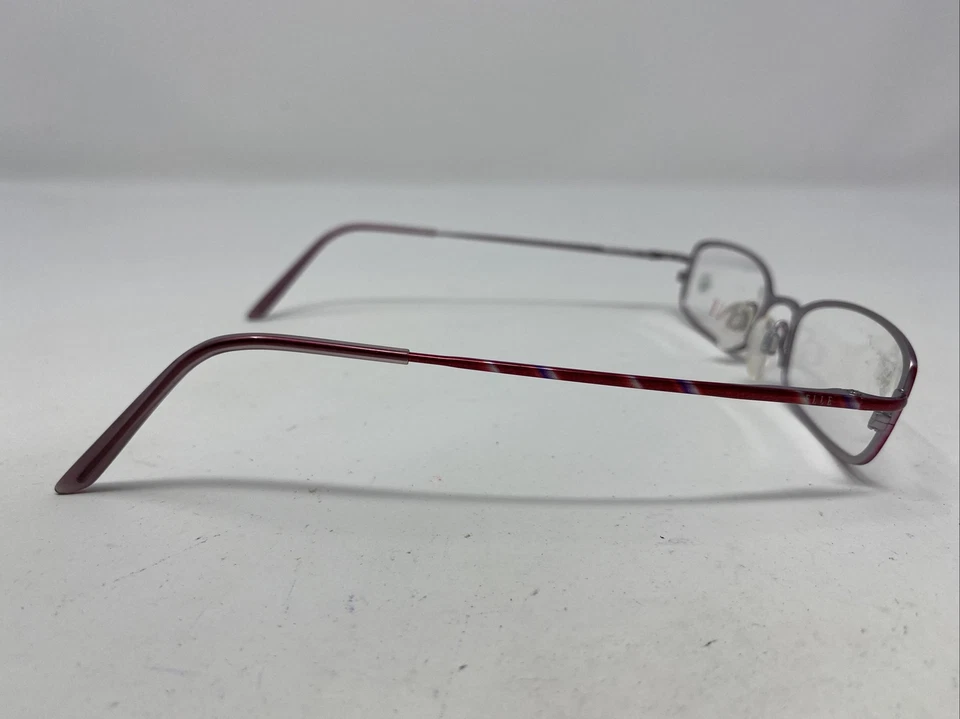Marco de gafas de borde completo de metal rojo/rosa Elle EL18538 COLOR-RE 49-18-135 -B79 Foto 4 de 4