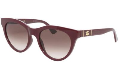 Gucci Women Sunglasses GG0763S 003 Burgundy/Burgundy Red  display picture 1