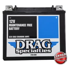 AGM Sealed Battery Harley Dyna Sportster Softail Buell Drag Specialties YTX20HL