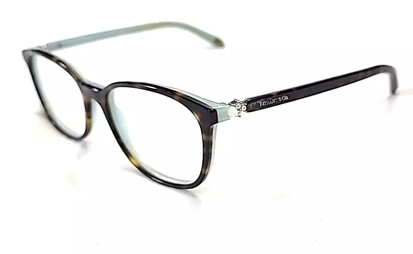 Tiffany & Co TF2109-H-B 53mm Ocean Turquoise Eyeglass Frames Made in Italy