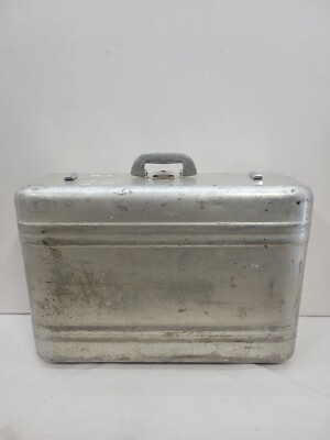 Vintage Zero Halliburton Aluminum Briefcase Case Suitcase x x 26
