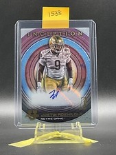 2022-23 Bowman University Inception Justin Ademilola autograph! Notre Dame AUTO