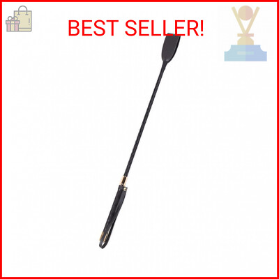 OBTANIM 18 Inch Riding Crop PU Leather Horse Whip Crop for Equestrian Horses