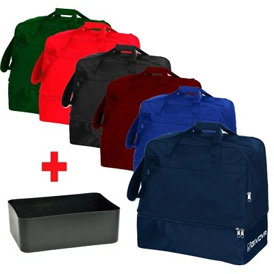 BORSA CALCIO CALCETTO GIVOVA CON DOPPIOFONDO RIGIDO (Dim. 52x35x55h)