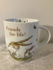 Konitz Coffee Tea Mug "Friends For Life" Guess How Much I Love You Rabbits EUC