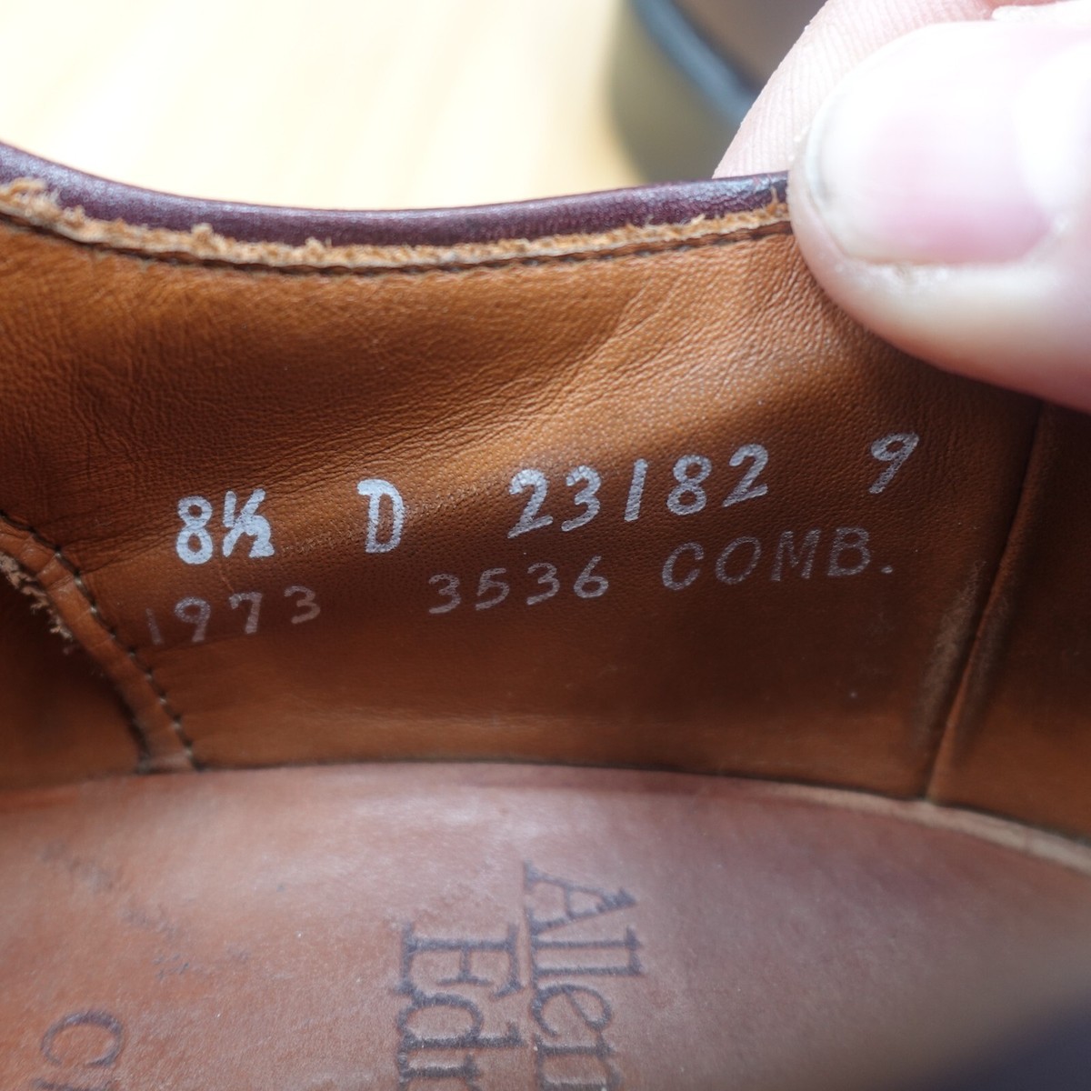 美品】Allen Edmonds CHESTER 1973（8.5）USA製
