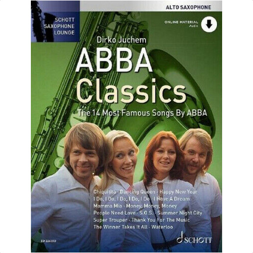 Thumbnail - Abba Classics Für Alt-saxophon (+ Klavier) - Portofrei Vom
