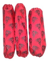 Shock Covers Kawaski Kfx 450r Black Dragons On Red Atv 450 R Set Of 3 Shock Covers Kawaski Kfx 450r Black Dragons On Red Atv 450 R Set Of 3