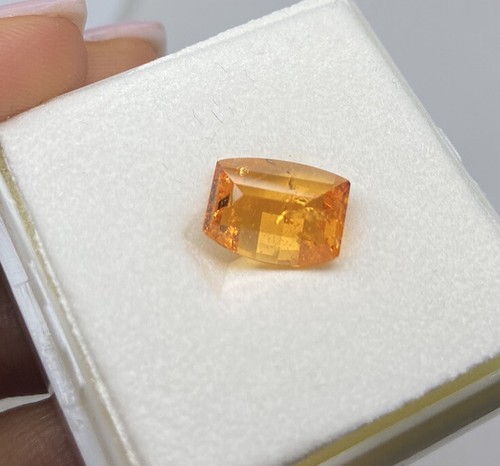 Facettierter SPESSARTIN(3.69cts.) Faceted Spessartite Garnet, Tansania - Picture 4 of 6