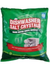 DP DISHWASHER SALT CRYSTALS 2KG 100% PURE HELPS SOFTEN WATER & PROTECTS 4.50 per kilo