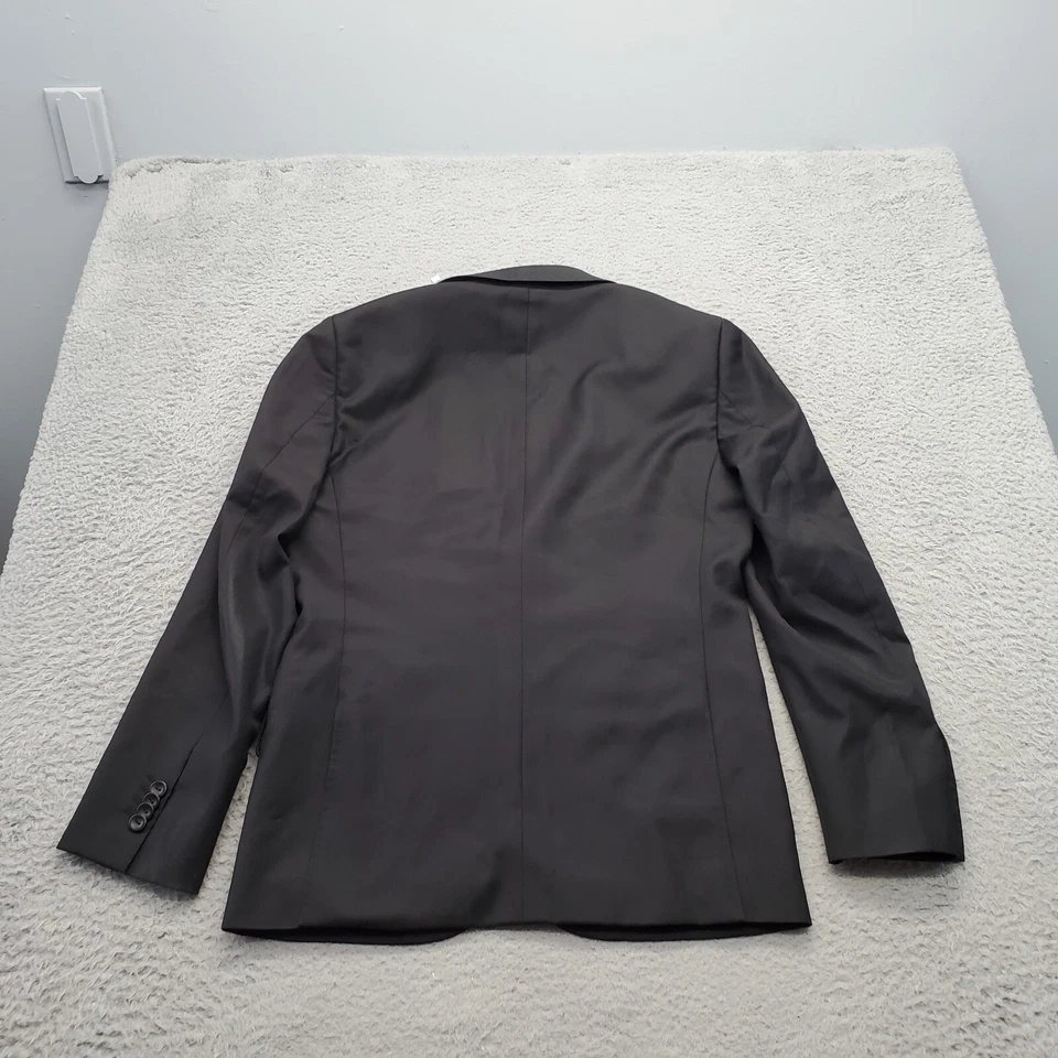 Куртка мужская Richel Barcelona Blazer размер 36 черная с подкладкой однобортная 2 пуговицы - Изображение 2 из 4