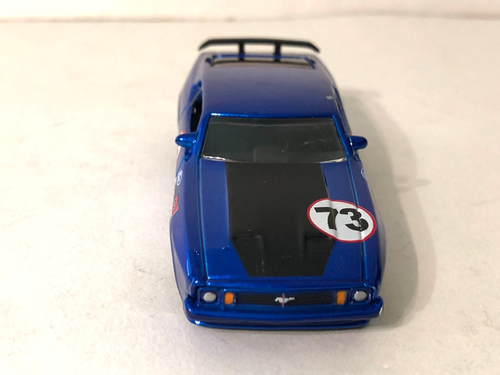 JADA 1973 MUSTANG MACH 1 BLUE 1:64 SCALE DIECAST - Picture 4 of 7
