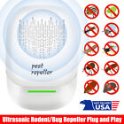 4/2/1x Ultrasonic Pest Control Repeller Reject Rat Mouse Mice Spider Us Plug-in