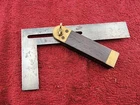 Vintage STANLEY 6" No.24 Combination Try Square & Bevel w/Shelley's Pat. Date