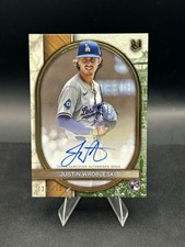 2025 Topps Museum Justin Wrobleski Archival Auto RC Gold Rookie #/149 Dodgers
