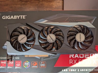 GIGABYTE Radeon RX 6750 XT GAMING OC 12G 12GB GDDR6 Grafikkarte (GV-R675XTGAMING