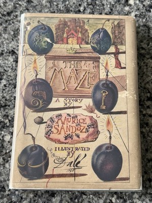 The Maze, Maurice Sandoz, 1st Ed/1st printing w Dj - Salvador Dali -1945