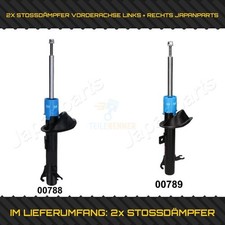 2X JAPANPARTS STOSSDÄMPFER VORDERACHSE LINKS + RECHTS FÜR FORD KA RB_ 1.3 I