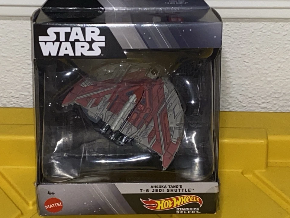 Hot Wheels Star Wars Starships Ahsoka Tano's T-6 Jedi Shuttle + Star Destroyer - Imagem 2 de 3