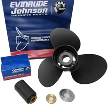 Evinrude Johnson/OMC OEM Aluminum Prop 13.2 x 19P RH, 765184, 0765184