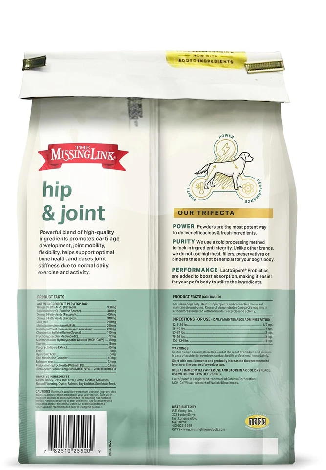 The Missing Link Original Hips & Joints Powder, All-Natural Veterinarian - Image 4 of 4
