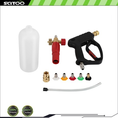#ad 3 8quot; Quick Connect Snow Foam Lance Cannon Soap Sprayer Pressure Washer Gun Kit $41.50