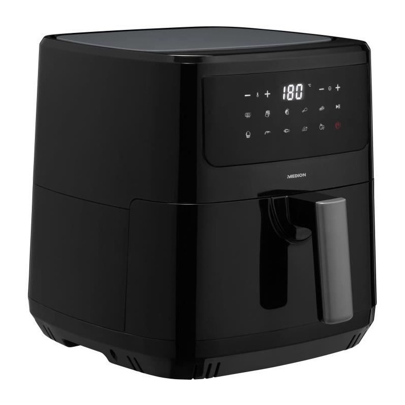 Friteuse a air chaud MEDION 50072999 tactile 2150 W mini four sans huile noir - 2
