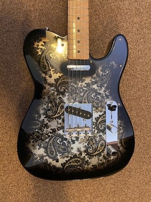 Fender Telecaster  - LTD - Black Paisley - Made in Japan