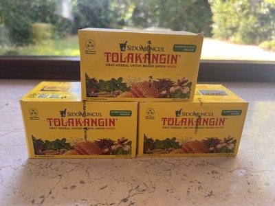 Tolak Angin Mega-Vorrat Aus Indonesien 3 Boxen Mit 12 Sachets (36 Sachets)