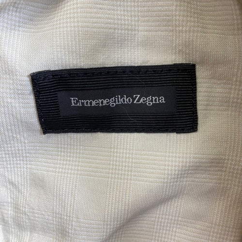 Ermenegildo Zegna Straight Chino Pants Men's 38 Beige Cotton Blend - Picture 5 of 11
