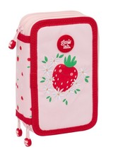 GLOWLAB FRUTITAS   School Pencil Case with 37 Tools Included, Children's Pencil