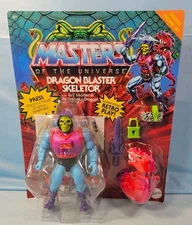 Masters Of The Universe Retro Play Dragon Blaster Skeletor New