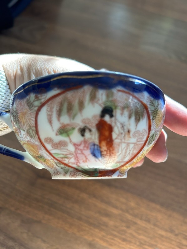 Antique Porcelain China Tea Cup Asian