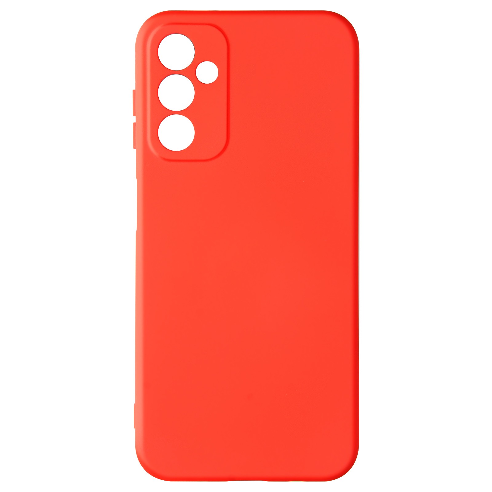 Coque Galaxy A14 protection silicone souple rouge Avizar Fast Cover