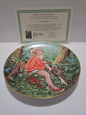 Susan's World   collectors Plate  MIB