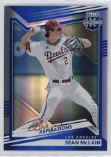 2022 Panini Elite Extra Edition Aspirations Blue 90/349 Sean McLain #165 0u66