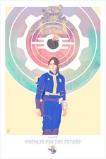 Fallout 16x24 di Conor Fenner-Toora Poster TV Edizione Limitata x/100 Mondo Stampa Arte