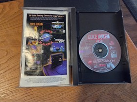 Duke Nukem 3D (Sega Saturn, 1997) CIB Complete in Box with Manual Tested