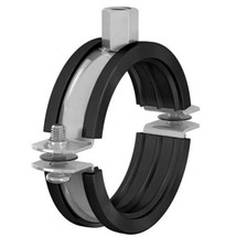 Job lot of 47 Rubber Lined Munsen Rings 20-24mm Pipe Clamps Pipe Hanger