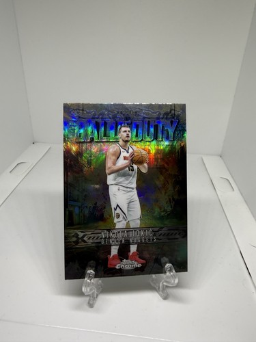 2025-26 Topps Chrome - Ball of Duty Nikola Jokić #BD-3 Refractor Nuggets