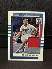 2025 WNBA Donruss Te-Hina Paopao Rookie Jersey Patch No. 14
