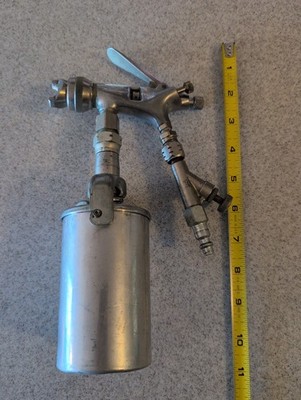 Vtg Devilbiss EGA Series 502 395 Fluid Nozzle Detail Spray Gun Tested & Clean