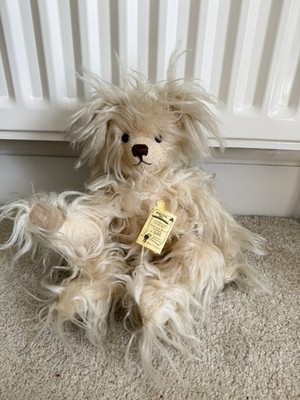 Limited Edition German Mohair Teddy Bear Grisly Shaggy Grizzly Bär No. 019 Buffy